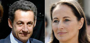 Sarkozy and Royal